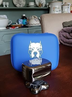 Pitbull Travel Case for Pitbull Series Shavers (Blue)