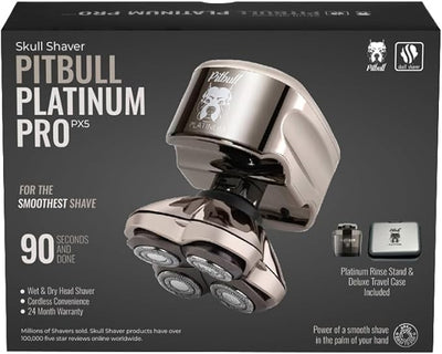 Skull Shaver - Pitbull Platinum PRO PX5 Head and face Shaver