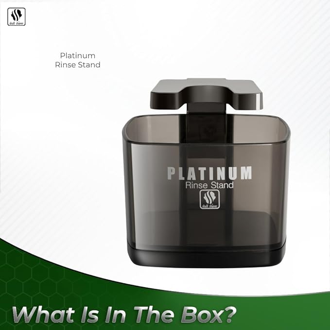Platinum Rinse Stand for Pitbull Men’s Electric Shavers