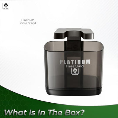 Platinum Rinse Stand for Pitbull Men’s Electric Shavers