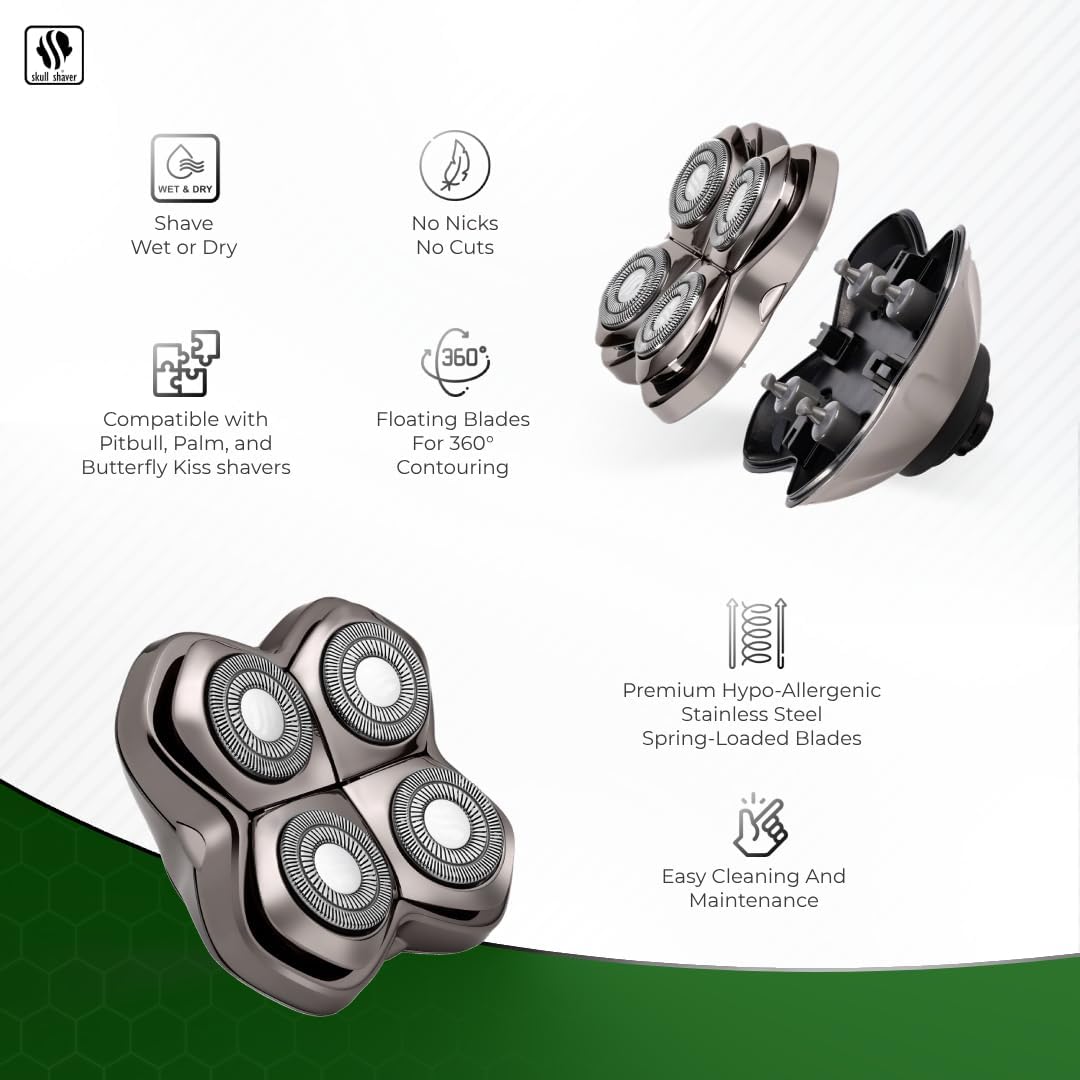 Carver PRO 4 Replacement Blade for Pitbull, Palm, and Butterfly Shavers