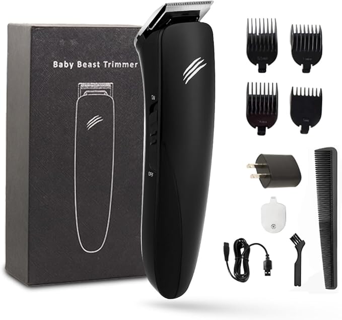 Baby Beast Trimmer with Precision Blade (UK Plug) - inside the box