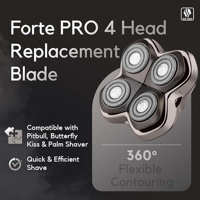 Forte PRO 4 Replacement Blade for Pitbull, Palm, and Butterfly Shavers