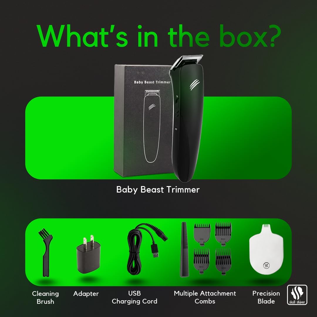 Baby Beast Trimmer with Precision Blade (UK Plug)