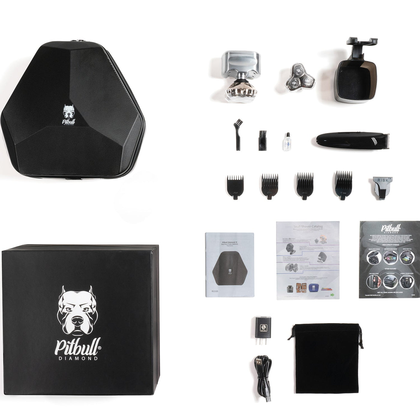 Pitbull Diamond PRO Head and Face Shaver