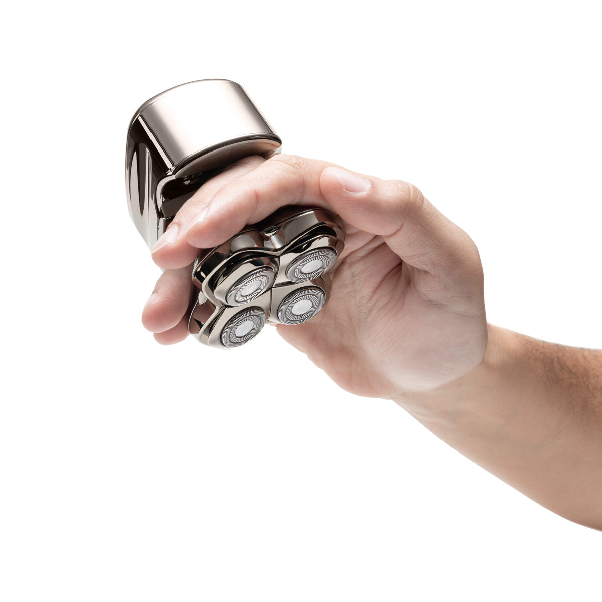 Skull Shaver Platinum PRO Head and Face Shaver in Hand