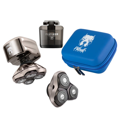 Skull Shaver Platinum PRO Head and Face Shaver with Bonus CR-3 Blade