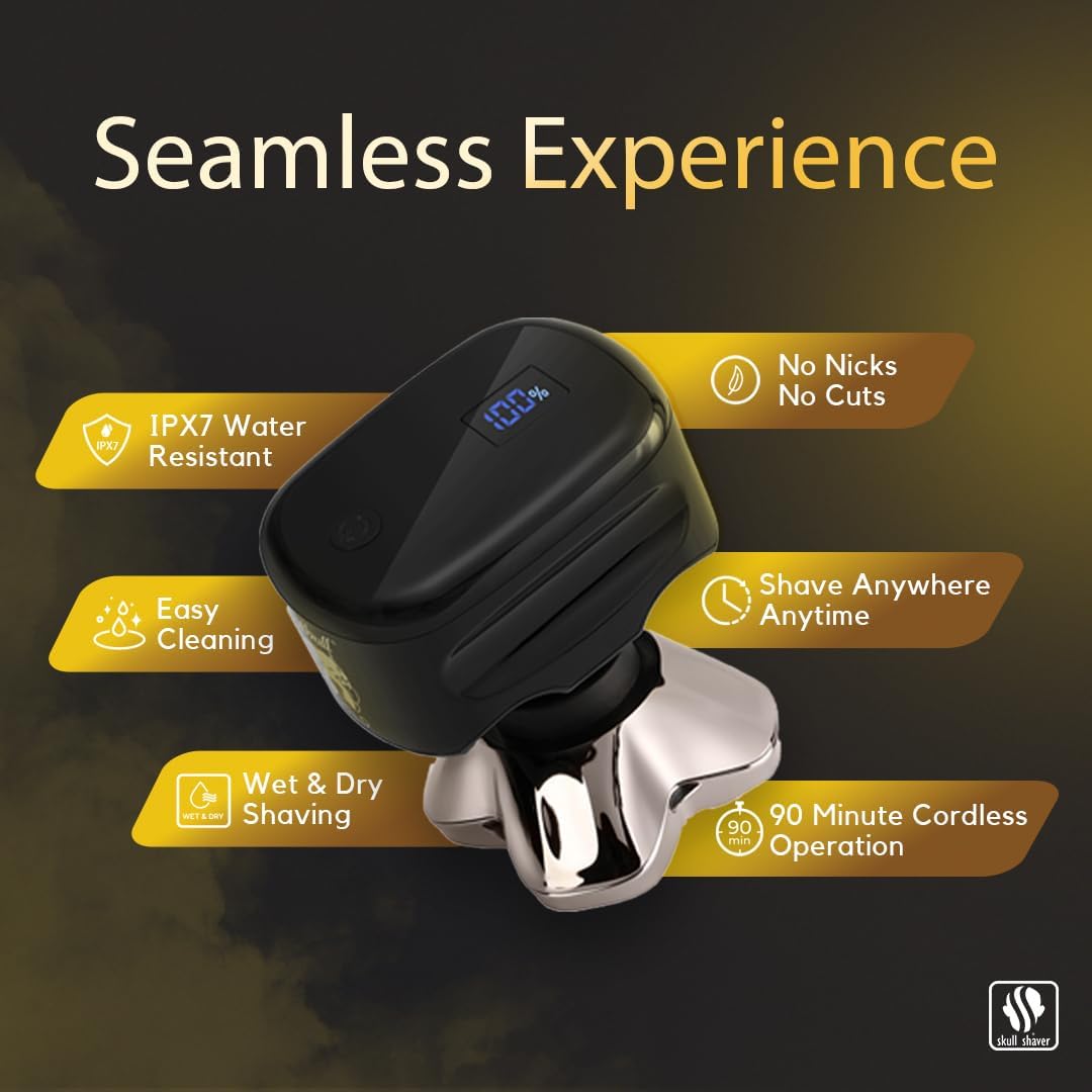 Skull Shaver - Pitbull Gold PRO GX5 Head and face Shaver – Skull