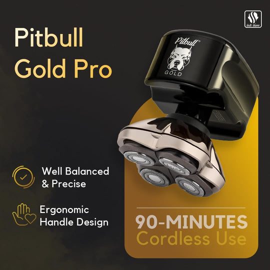 Skull Shaver - Pitbull Gold PRO GX5 Head and Face - Best Head