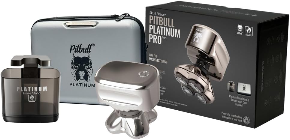 Skull Shaver - Pitbull Platinum PRO PX5 Head and face Shaver