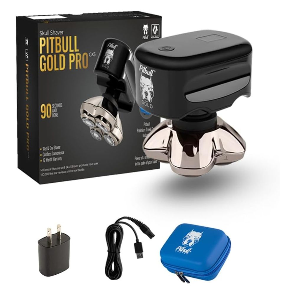 Skull Shaver - Pitbull Gold PRO GX5 Head and Face - Best Head