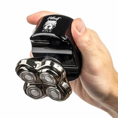 Skull Shaver Pitbull Gold PRO Head and Face Shaver - UK Plug